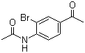 4-乙酰胺基-3-溴苯乙酮結(jié)構(gòu)式_101209-08-9結(jié)構(gòu)式