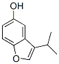 3-(1-Methylethyl)-5-benzofuranol Structure,102611-86-9Structure