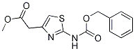 Methyl 2-(2-benzyloxycarbonylaminothiazol-4-yl) acetate Structure,103053-97-0Structure