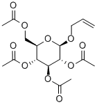 烯丙基-四-O-乙?；?β-D-吡喃葡萄糖苷結構式_10343-15-4結構式