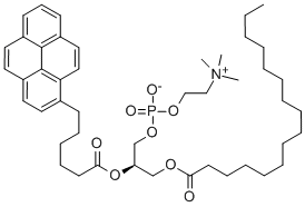 (7R)-4-羥基-N,N,N-三甲基-10-氧代-7-[[1-氧代-6-(1-芘基)己基]氧基]-3,5,9-三氧雜-4-磷雜二十五烷-1-銨內(nèi)鹽 4-氧化物結(jié)構式_103625-33-8結(jié)構式