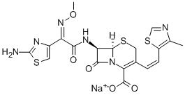 Cefditoren sodium Structure,104146-53-4Structure