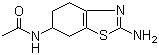 6-乙酰胺基-2-氨基-4,5,6,7-四氫苯并噻唑結構式_104617-51-8結構式