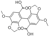 7,7-Dimethoxy-[4,4]bi[benzo[1,3]dioxolyl]-5,5-dicarboxylic acid Structure,105868-34-6Structure