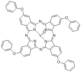 Vanadyl 2 9 16 23-tetraphenoxy-29h 31h-& Structure,109738-21-8Structure