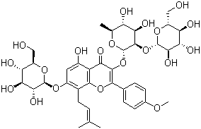 朝藿定A結(jié)構(gòu)式_110623-72-8結(jié)構(gòu)式