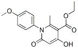 1,6-Dihydro-4-hydroxy-1-(4-methoxyphenyl)-2-methyl-6-(oxo)nicotinic acid ethyl ester Structure,1159-49-5Structure