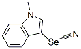 Selenocyanic acid 1-methyl-1h-indol-3-yl ester Structure,1201-20-3Structure