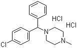 鹽酸氯環(huán)嗪結(jié)構(gòu)式_129-71-5結(jié)構(gòu)式