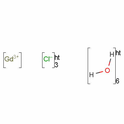 氯化釓六水結(jié)構(gòu)式_13450-84-5結(jié)構(gòu)式