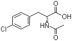 (R)-2-乙酰胺基-4-氯苯丙氨酸結(jié)構(gòu)式_135270-40-5結(jié)構(gòu)式