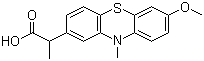 Protizinic acid Structure,13799-03-6Structure