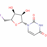 5-脫氧-5-碘尿苷結(jié)構(gòu)式_14259-58-6結(jié)構(gòu)式