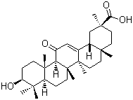 甘草次酸結(jié)構(gòu)式_1449-05-4結(jié)構(gòu)式