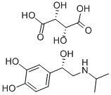 (S)-(+)-Isoproterenol (L)-(+)-bitartrate Structure,14638-70-1Structure