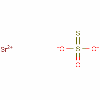 Strontium thiosulphate Structure,15123-90-7Structure