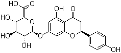 Naringenin 7-o-β-d-glucuronide
(mixture of diastereomers) Structure,158196-34-0Structure