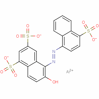 胭脂紅結(jié)構(gòu)式_15876-47-8結(jié)構(gòu)式