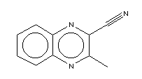 3-甲基-2-喹噁啉甲腈結(jié)構(gòu)式_17357-88-9結(jié)構(gòu)式