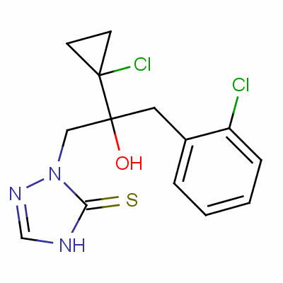 Prothioconazole Structure,178928-70-6Structure