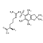 H-Arg(Pbf)-OH Structure,200115-86-2Structure