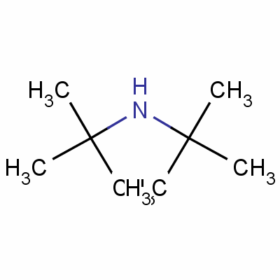 2-叔丁胺結(jié)構(gòu)式_21981-37-3結(jié)構(gòu)式