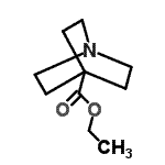 1-Azabicyclo[2.2.2]octane-4-carboxylic acid ethyl ester Structure,22766-68-3Structure