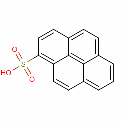 1-芘磺酸結(jié)構式_26651-23-0結(jié)構式