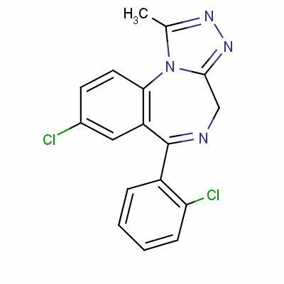 三唑侖結(jié)構(gòu)式_28911-01-5結(jié)構(gòu)式