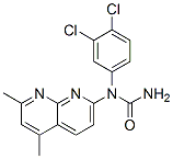 (9CI)-N-(3,4-二氯苯基)-N-(5,7-二甲基-1,8-萘啶-2-基)-脲結(jié)構(gòu)式_289630-79-1結(jié)構(gòu)式