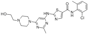 Dasatinib Structure,302962-49-8Structure