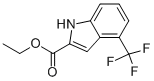 Ethyl 4-(trifluoromethyl)-1h-indole-2-carboxylate Structure,317-60-2Structure