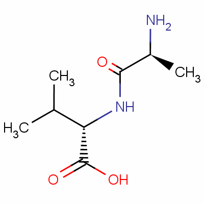 H-ala-val-oh結(jié)構(gòu)式_3303-45-5結(jié)構(gòu)式