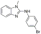 N-(4-bromophenyl)-1-methyl-1h-benzo[d]imidazol-2-amine Structure,330793-27-6Structure