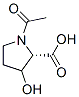 Ac-Hyp-OH結構式_33996-33-7結構式