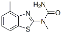 Urea, n-methyl-n-(4-methyl-2-benzothiazolyl)- (9ci) Structure,353255-67-1Structure