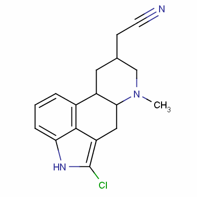 麥角腈結(jié)構(gòu)式_36945-03-6結(jié)構(gòu)式