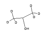 異丙醇-D6結構式_3976-29-2結構式