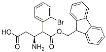 Benzenebutanoic acid, 2-bromo-β-[[(9H-fluoren-9-ylmethoxy)carbonyl]amino]-, (βS)- Structure,403661-79-0Structure