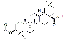 齊墩果酸 3-乙酸酯結(jié)構(gòu)式_4339-72-4結(jié)構(gòu)式