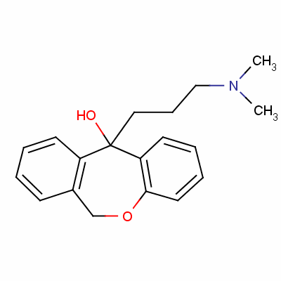 11-[3-(Dimethylamino)propyl]-6,11-dihydrodibenz[b,e]oxepin-11-ol Structure,4504-88-5Structure