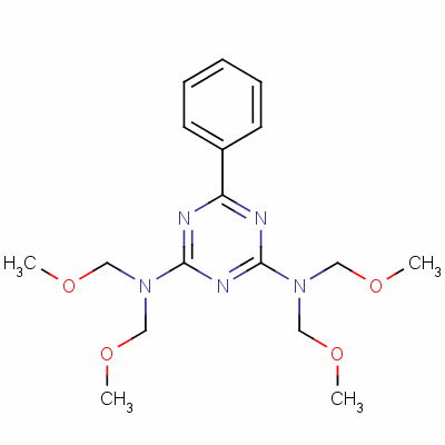 N,n,n’,n’-tetrakis(methoxymethyl)-6-phenyl-1,3,5-triazine-2,4-diamine Structure,4588-69-6Structure