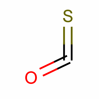 Carbonyl sulfide Structure,463-58-1Structure