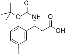 Benzenepropanoic acid, β-[[(1,1-dimethylethoxy)carbonyl]amino]-3-methyl-, (βR)- Structure,464930-76-5Structure