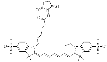 Cy7-SE結(jié)構(gòu)式_477908-53-5結(jié)構(gòu)式