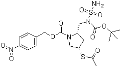 Doripenem Side-Chain Structure,491878-06-9Structure