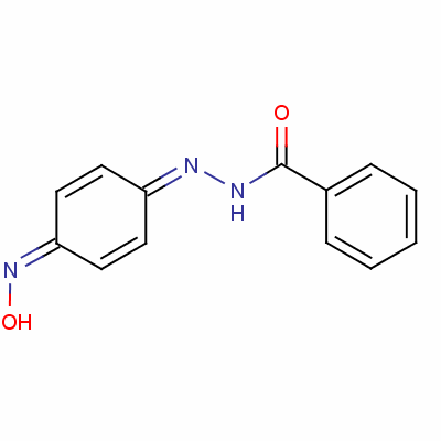 醌肟腙結(jié)構(gòu)式_495-73-8結(jié)構(gòu)式