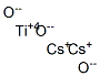 Cesium titanium oxide Structure,51222-65-2Structure