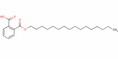 1,2-Benzenedicarboxylicacid 1-hexadecyl ester Structure,51834-16-3Structure