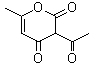 脫氫乙酸結(jié)構(gòu)式_520-45-6結(jié)構(gòu)式